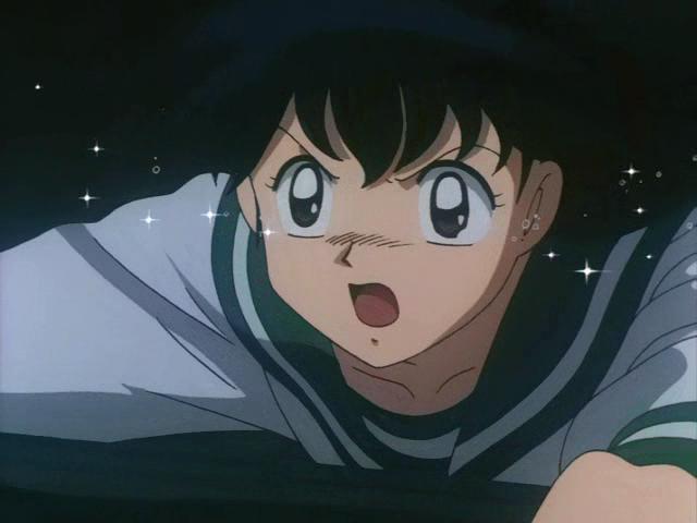 Otaku Gallery  / Anime e Manga / Inu-Yasha / Screen Shots / Episodi / 013 - L`enigma della luna nuova! Inuyasha dai capelli neri! / 184.jpg